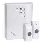 Dörrklocka Malmbergs Trådlös 2 Tryckknappar