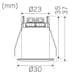 Downlight Hide-a-lite Core Smart 15°