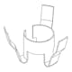 Downlight Hide-a-lite Dot VP