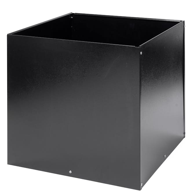 Ytterkruka Skotte Garden Plantera Svart Förgalvaniserad Stål 60X60X55 cm