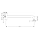Duscharm Hansgrohe 389 mm