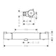 Duschblandare Hansgrohe Ecostat 1001 CL 150 cc