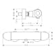 Duschblandare Hansgrohe Ecostat Ecomax 150 cc