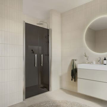 Duschdörr Arrow DuoDoor Tonat Glas