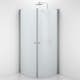 Duschdörr Contura Shower Space SBNF Bockad med Knopp