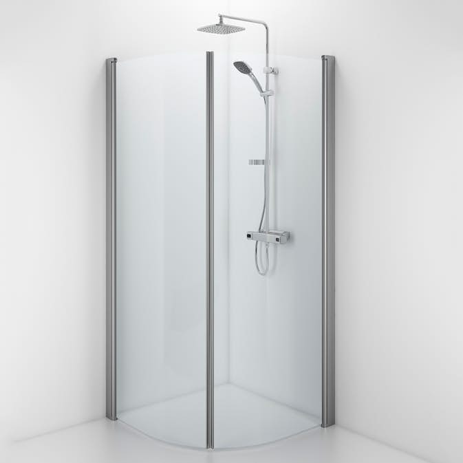 Duschdörr Contura Shower Space SBNK Bockad