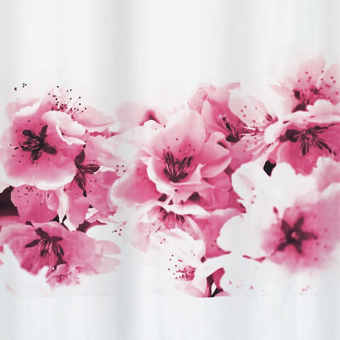 Duschdraperi Spirella Amanda Pink 180X200