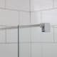 Duschhörn Bathlife Mångsidig Rak Vägg + Rak Dörr