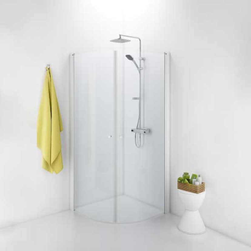 Duschh rn IDO Showerama 10 4 900x900 Mm Klarglas Vit Profil 058991180 duschh-rn-ido-showerama-10-4-900x900-mm-klarglas-vit-profil-058991180