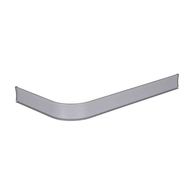 Duschsarg Leijma Stabil L-Form Silver