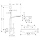 Duschset Hansgrohe Raindance Select S 150 cc Kombipaket