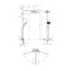 Duschset Hansgrohe Raindance Select S 240 2-jet Showerpipe Vit/Krom