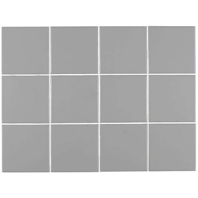 Klinker Arredo Unicolor Mid Grå 10x10 cm