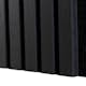 Akustikpanel Wood on wall Ek Svartlackad