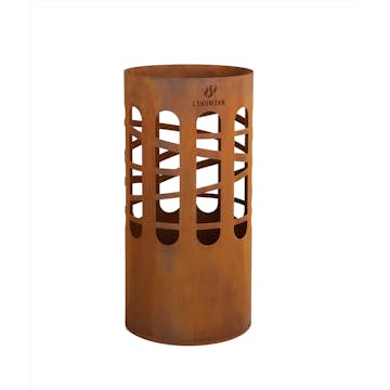 Eldtunna Landmann i Cortenstål