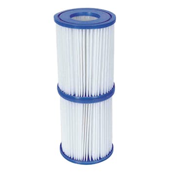 Ersättningspatron Planet Pool II Reservpatron för Poolfilterpump 2-pack