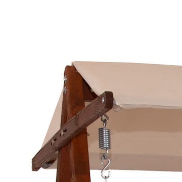 Hammocktak Eden Wood till Mellby/Marstrand/Torekov 3-sits Utomhus