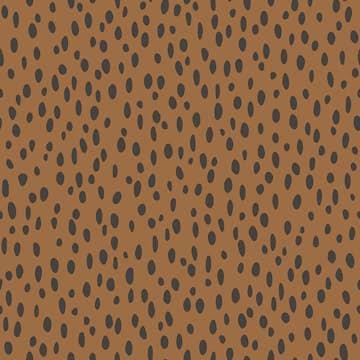 Tapet ESTAhome Prickar Orange Och Svart EW139257