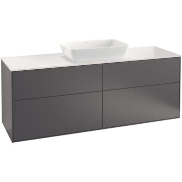 Tvättställsskåp Villeroy & Boch Finion med 4 Lådor och Bänkskiva för Fristående Tvättställ