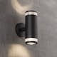 Fasadbelysning Nordlux Birk Dubbel GU10