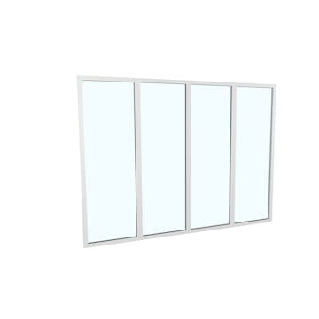 Fast Väggparti Landskap Robust Året runt 4-del