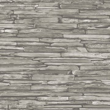 Tapet A Street Prints Stacked Slate FD25370