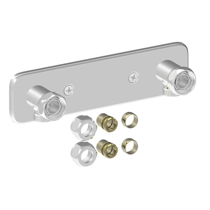 Blandarfäste Vatette utanpåliggande rördragning 160 cc