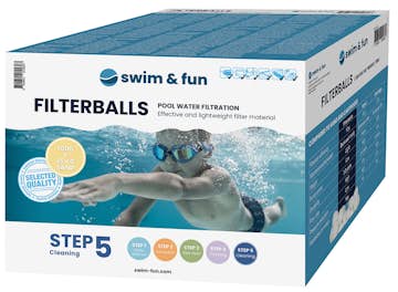Filterkulor Swim & Fun Flerfas för Poolrengöring