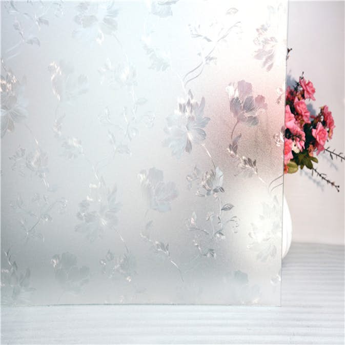 Fönsterfilm Unikgruppen 3D Prismor Rosor 60x200 cm