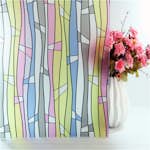 Fönsterfilm Unikgruppen Ränder med Färg 60x200 cm