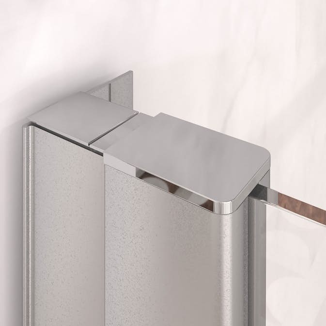 Distansprofil Hietakari för Duschvägg Forma Fast Anodiserad Blank