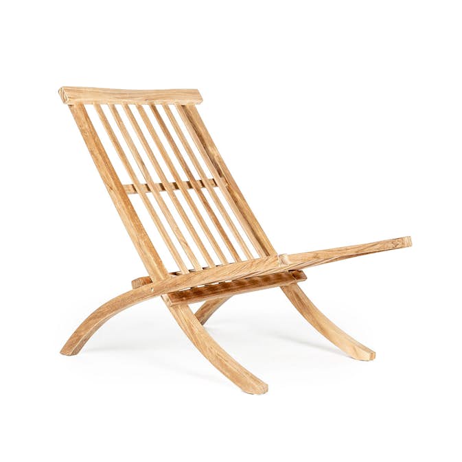 Loungestol Utomhus Stockamöllan Muskö i Högkvalitativ Teak