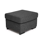 Fotpall Scandinavian Choice Memphis Mörkgrå Sittmöbel i Tyg
