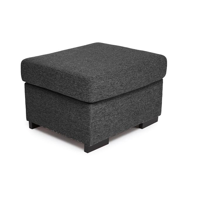 Fotpall Scandinavian Choice Memphis Mörkgrå Sittmöbel i Tyg