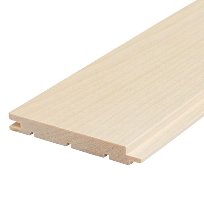 Bastupanel Asp Kärnsund Wood Link 15x120x2400 mm