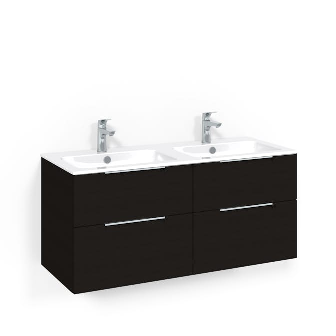 Tvättställsskåp Macro Design Crown Grip med Dubbelt Tvättställ