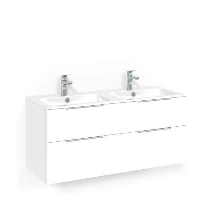 Tvättställsskåp Macro Design Crown Grip med Dubbelt Tvättställ