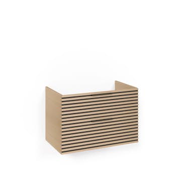 Tvättställskåp Macro Design Crown Stripe utan Tvättställ