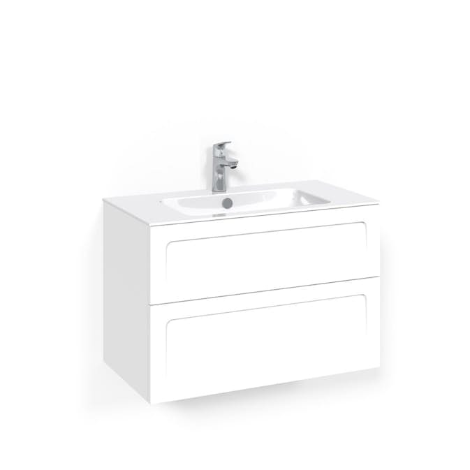 Tvättställsskåp Macro Design Crown Ramlucka Light 8