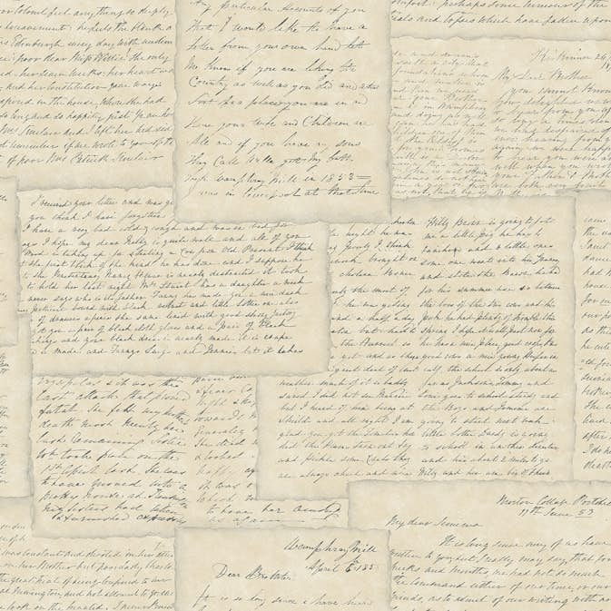 Tapet Galerie Wallcoverings Family Letters G56123