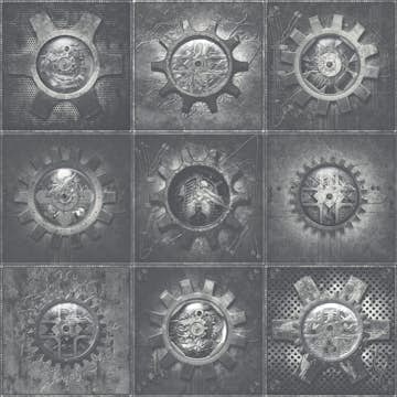 Tapet Galerie Wallcoverings Industrial Tiles G56228