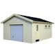 Garage Palmako Andre 21,5 m² Byggsats med Sadeltak