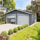 Garage Palmako Roger 28,4 m2 med Takskjutport