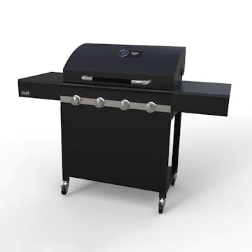 Gasolgrill Sunwind Karn Rostfritt Stål med Gjutgärnsgaller & 4 Brännare
