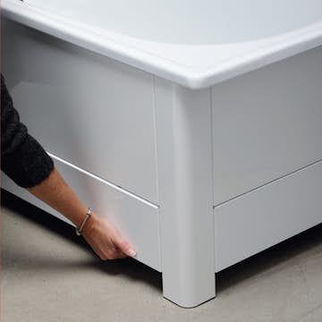 Tilläggsfront Svedbergs till Emaljbadkar