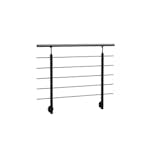 Räcke Dolle Clean Black Väggmonterat