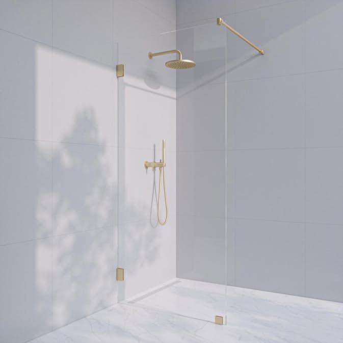 Duschvägg Invitrea Flair GH1 med Glasrengöring