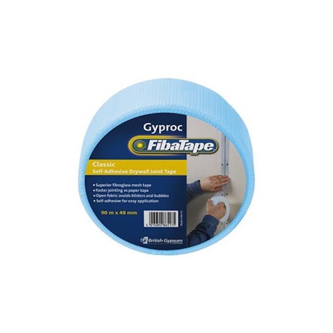 Glasfiberremsa FG Fiba Tape Tillbehör Vävtapet Vit, 48mm x 90m