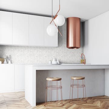 Glasmosaik Arredo Grå/Guld 2x2 cm