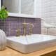Glasmosaik Arredo Lila/Guld 2x2 cm